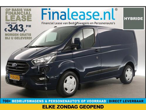 Ford Transit Custom 340 1.0 EcoBoost L1H1 BENZINE €343pm, Auto's, Bestelauto's, Lease, Automaat, Hybride Elektrisch/Benzine, Ford