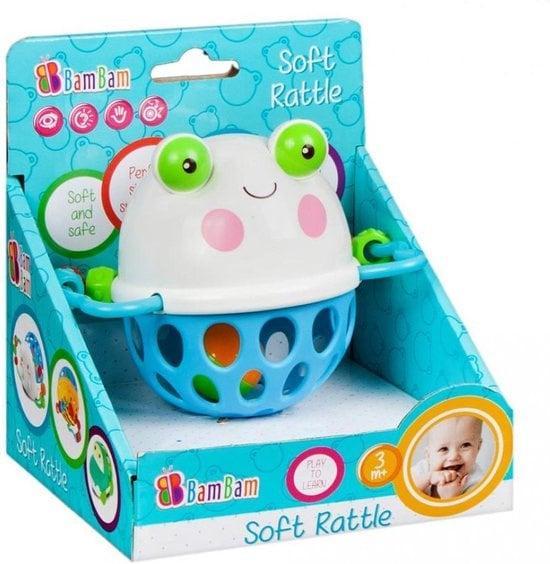 Zachte rammelaar kikker (Baby en Peuter, Speelgoed), Kinderen en Baby's, Speelgoed | Babyspeelgoed, Overige typen, Nieuw, Ophalen of Verzenden