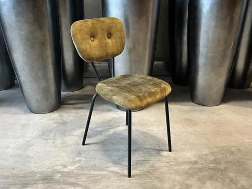 Veiling - Stoel Marylin (set van 6) Velvet - Velours - Mos -, Huis en Inrichting, Stoelen, Nieuw