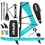 Virtufit Supboard Surfer 305 - Turquoise - Inclusief, Watersport en Boten, Verzenden, Nieuw