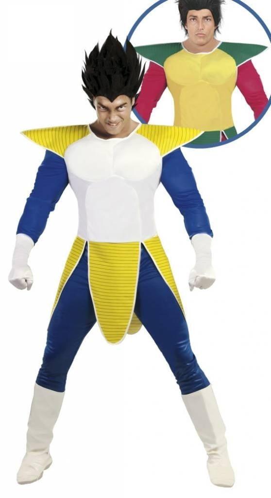 Ruimte pak Samurai Blauw, Kleding | Heren, Carnavalskleding en Feestkleding, Nieuw, Ophalen of Verzenden