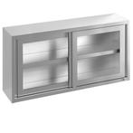 GGM Gastro | RVS wandkast - 2000x400mm - met | WSI208, Verzenden, Nieuw in verpakking, Meubilair