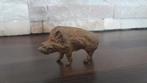 Pierre Chenet (XX-XXI) - sculptuur, Le sanglier - 4 cm -, Antiek en Kunst