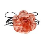 Haarband Veter Roos Bloem 12cm Roze, Nieuw