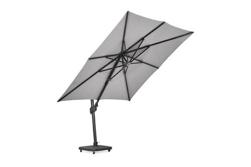 Suns Palmoli parasol 300 x 400 cm carbon light grey |, Tuin en Terras, Tuinsets en Loungesets, Ophalen of Verzenden