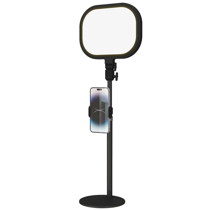 TRUUSK Tafellamp Met Telefoonhouder - 5 Kleurmodi - 10 Helde, Huis en Inrichting, Lampen | Tafellampen, Nieuw, Verzenden