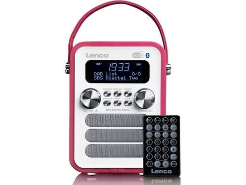 Lenco PDR-051 - Draagbare DAB Radio - FM DAB+ Bluetooth AUX, Huis en Inrichting, Woonaccessoires | Overige, Zo goed als nieuw