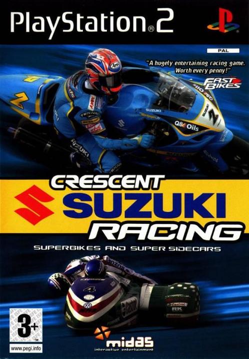 Crescent Suzuki Racing (PlayStation 2), Spelcomputers en Games, Games | Sony PlayStation 2, Gebruikt, Verzenden