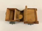 Kempro - Speelgoed Wooden Jeep - 1950-1960, Antiek en Kunst, Antiek | Speelgoed