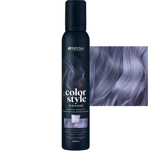 Indola  Color Style Mousse  Silver Lavender  200 ml, Sieraden, Tassen en Uiterlijk, Uiterlijk | Haarverzorging, Nieuw, Verzenden