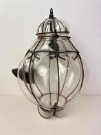 Lamp - Venetiaanse - Glas, Ijzer gesmeed - Een mond geblazen, Antiek en Kunst