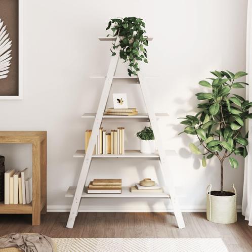 vidaXL Opbergek 5-laags A-vorm 110x40x180,5 cm massief, Huis en Inrichting, Kasten | Boekenkasten, 25 tot 50 cm, Nieuw, Grenenhout