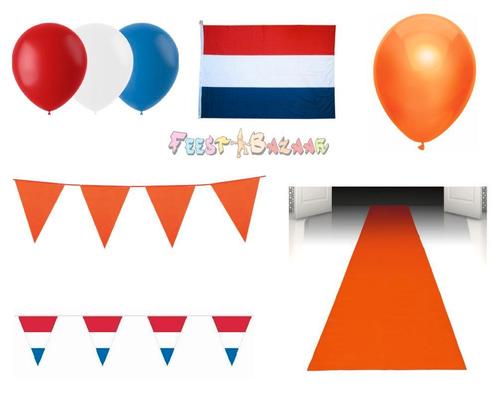 Koningsdag Versiering - Oranje Feestartikelen en Decoratie, Hobby en Vrije tijd, Feestartikelen, Nieuw, Ophalen of Verzenden