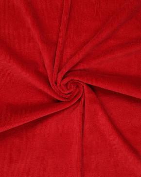 Corduroy Washed Stretch Donker Rood, Hobby en Vrije tijd, Stoffen en Lappen, Rood, Nieuw