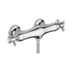Douchekraan Opbouw Thermostatisch Sapho Sassari 2-knop, Ophalen of Verzenden, Nieuw, Chroom, Kraan