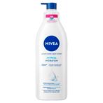 NIVEA Express Hydratation Bodylotion met Pomp, Sieraden, Tassen en Uiterlijk, Uiterlijk | Lichaamsverzorging, Verzenden, Nieuw