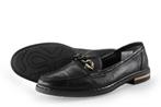 Rieker Loafers in maat 40 Zwart | 10% extra korting, Verzenden, Zwart, Overige typen, Gedragen