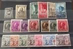 België 1934 - Volledige jaargang met reeksen Ridder,, Postzegels en Munten, Postzegels | Europa | België, Gestempeld