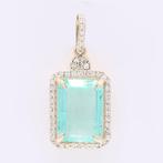 Zonder minimumprijs - Hanger - 14 karaat Geel goud - 2.92ct.