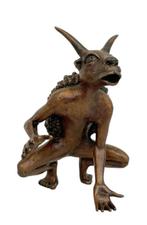 Beeldje - Crazy alien - Brons, Antiek en Kunst