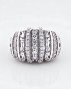 Statement ring - 14 karaat Witgoud - 1.02ct. tw. Diamant