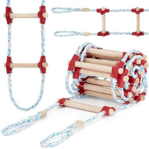Touwladder - dakladder - 15 meter, Doe-het-zelf en Verbouw, Ladders en Trappen, Nieuw, Ophalen of Verzenden