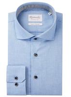 2dekans | Michaelis Non-Iron Cutaway Shirt – Slim Fit | 100%, Ophalen of Verzenden, Zo goed als nieuw, Blauw, Michaelis