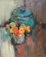 Jacobus Bijtel (1893-1983) - Bloemstilleven met pot