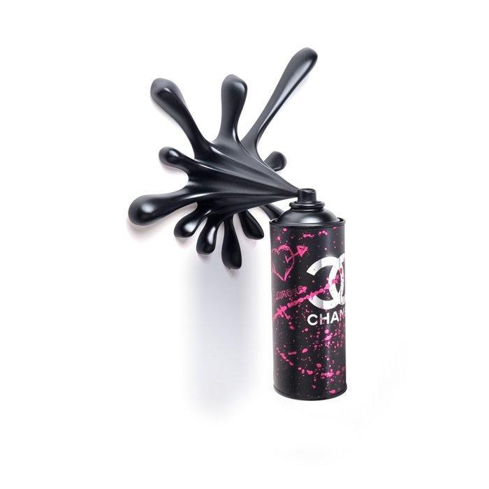 2FAST - Chanel Black Splash sculpture, Antiek en Kunst, Kunst | Designobjecten
