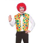 Clown jasje met strik, Verzenden, Nieuw, Feestartikel