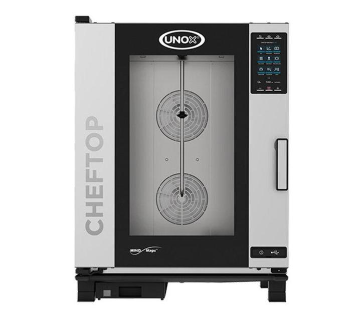 ChefTop combisteamer | Gas | GN1/1x10 | 75x77x101(h)cm Unox, Zakelijke goederen, Horeca | Keukenapparatuur, Verzenden