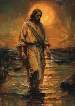 SDIMART - Jesus Walks On The Water 1/2 w/COA, Antiek en Kunst, Antiek | Boeken en Bijbels