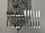 Bestekset (12) - .900 zilver - SetPosate Pesce Argento, Antiek en Kunst