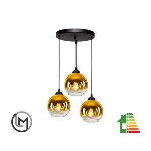 Hanglamp – Industrieel 3-Lichts Goud