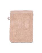 HEMA Tweedekans washand recycled katoen 16x21 oudroze, Verzenden, Nieuw