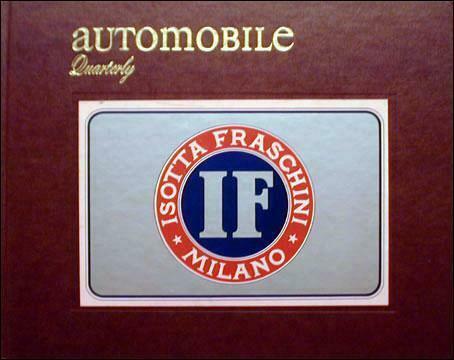 Isotta Fraschini, Automobile Quarterly Vol. 12, No. 1, 1974, Boeken, Auto's | Boeken, Gelezen, Algemeen, Verzenden