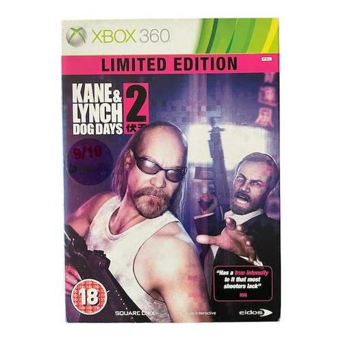 Kane & Lynch 2 Dog Days Limited Edition + Slipcover (XBOX, Spelcomputers en Games, Games | Xbox 360, Verzenden