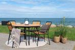2dekans | Eettafel Naturel Teakhout - 2-4 Personen - 2-4, Huis en Inrichting, Tafels | Eettafels, Ophalen of Verzenden, Zo goed als nieuw