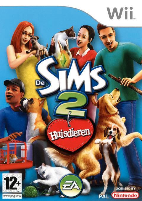 Wii De Sims 2: Huisdieren, Spelcomputers en Games, Games | Nintendo Wii, Zo goed als nieuw, Verzenden