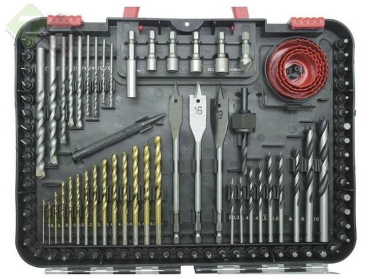 Boor En Bitset 100 Delig, Borenset, Bittenset, Benson, Doe-het-zelf en Verbouw, Gereedschap | Handgereedschap, Nieuw, Ophalen of Verzenden