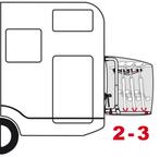 Fiamma Bike Cover S 2/3 Fietsen Achterwand, Auto diversen, Fietsendragers, Ophalen of Verzenden, Nieuw