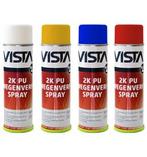 Vista 2K PU spuitbus wegenverf spray voor lijnmarkering 500m, Doe-het-zelf en Verbouw, Verf, Beits en Lak, Ophalen of Verzenden
