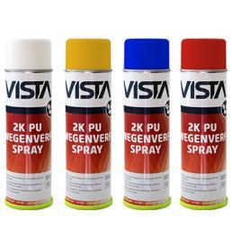 Vista 2K PU spuitbus wegenverf spray voor lijnmarkering 500m, Doe-het-zelf en Verbouw, Verf, Beits en Lak, Nieuw, Ophalen of Verzenden