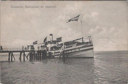 OOSTVOORNE - Aanlegplaats der Stoomboot, Verzamelen, Ansichtkaarten | Nederland, Verzenden