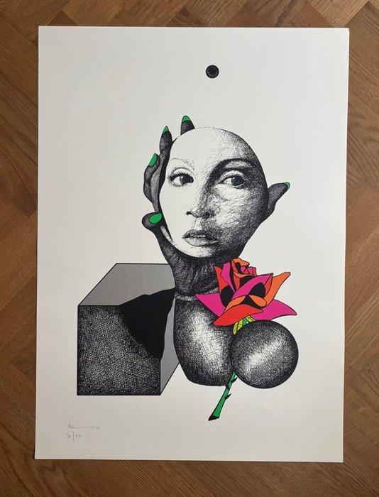 Paul Van Hoeydonck (1925) - La Rose, Antiek en Kunst, Antiek | Overige Antiek