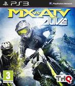 MX vs ATV: Alive PS3 Garantie & morgen in huis!, Racen en Vliegen, 2 spelers, Ophalen of Verzenden, Zo goed als nieuw