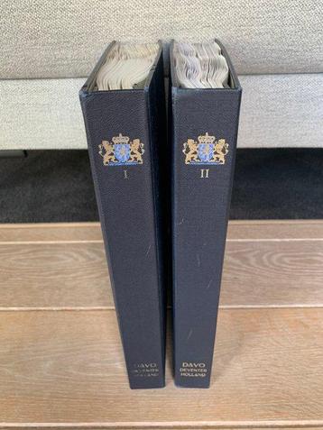 Nederland 1899/1998 - collectie in 2 Davo Cristal albums beschikbaar voor biedingen