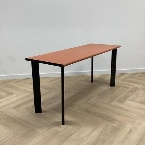 Tweedehands kantoor sidetable,  160x60 cm,  donker beuken -, Huis en Inrichting, Tafelonderdelen, Gebruikt, Ophalen of Verzenden