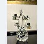 Schneider - Kaarsenhouder - Kristal, Antiek en Kunst, Curiosa en Brocante