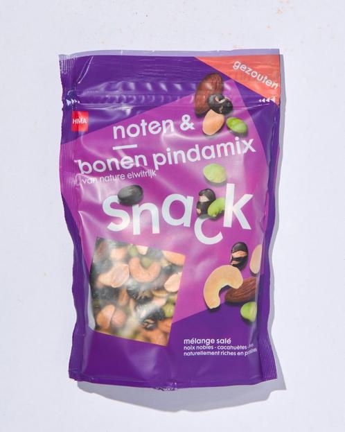 HEMA Borrelmix gezouten noten en bonen 155gram 2 voor 6.49, Diversen, Levensmiddelen, Verzenden